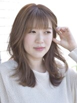 スイ(Sui)&nbsp;前髪似合わせ/リフトレイヤー/ナチュラル/くびれ巻き/モテ髪