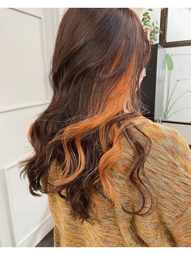 ステア メゾン(stir maison) オレンジインナーカラー/MIKU