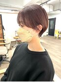 熊本ショート　マッシュショート　熊本美容室　上通り　髪質改善