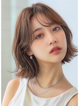 レヴ 草加店(LEV.) メルティカラー  フェミニンロング  似合わせカット