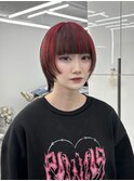 赤黒セクションデザインカラー