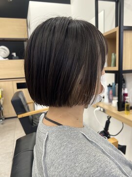 銀座ラボ 津田沼店(LA BO) ミニボブ/フェイスフレーミングカラー