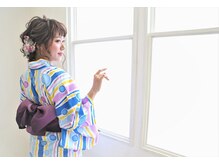 マイ スタイル 聖蹟桜ヶ丘店(My j Style)の雰囲気（浴衣★着付+ヘアセット★￥5.500）