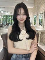 フォルテ 表参道店(FORTE)&nbsp;卵型/ホワイトグレージュ/ミニウルフ/デジタルパーマ