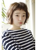 MUAVE★簡単アレンジ☆外ハネガーリーショート TEL054-252-1333