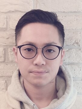 グラッドバーバードットエビス 恵比寿(GLAD BARBER. EBISU) サーフカール/スパイキーショート/ブルーブラック[恵比寿]