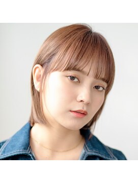 モンド ヘアクリエーション 和田店(monde hair creation) 【monde】ワンカール×切りっぱなしボブ×2WAYバング