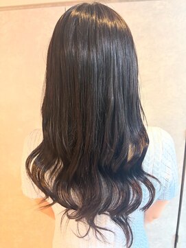 ガルボヘアー 心斎橋店(garbohair) 心斎橋×プルエクステ×黒髪ロング×清楚系