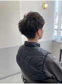 メンズカット×ニュアンスパーマ