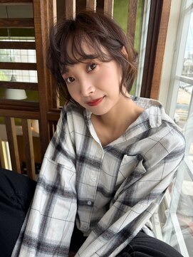 テン ディー(TEN D) 無造作ショートボブ