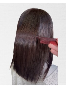 ソレ 森田店(SOLE.) ピンクブラウン/髪質改善カラー/髪質改善/森田髪質改善/森田