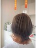 カット＋白髪染めリタッチ＋ヘッドスパ