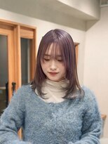 ペブル(pebble)&nbsp;レイヤー/ミディアム/顔まわりカット/髪質改善/明石/大久保