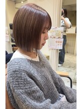 Anree 四条烏丸店 ショート/ボブ【3/1NEW OPEN(予定)】 20代30代40代50代大人かわいい面長丸顔◎ぱつっとボブ