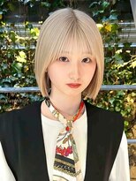 ブームボックス(BOOMBOX)&nbsp;美白に見えるハイトーンボブ