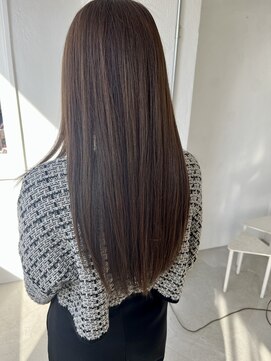 ニア 栄(nia) 大人レイヤー髪質改善カラー