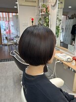 ミーナ(Mina)&nbsp;縮毛矯正×ミニボブ