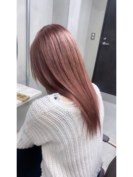 ピンク バイ アンジェリカ 瓢箪山店(PINQ by ANGELICA) #PINQ#ブリーチ#ピンク