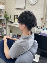 クラウンプリンセス(Crown Princess)&nbsp;メンズ縦落ちパーマ