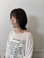 ヘアサロン エン(hair salon en.) レイヤーボブウルフ