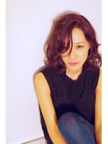 アクセル エルヴェ 鹿沼店(AXCEL E'LEVER)&nbsp;立体感 重軽ウェーブワンレンボブ