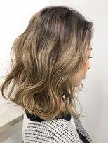 ヘアースタジオ ゼン(hair studio Zen) 外国人風ハイライトグラデーションMIX