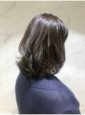 縮毛矯正＋デジタルパーマでルーズ外ハネボブ【表参道青山原宿】