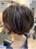 ルーズカールショート