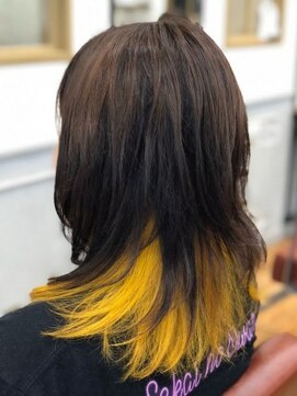 ミーティア バイ クアトロ(Meteor By QUATRO) 派手☆インナーカラー