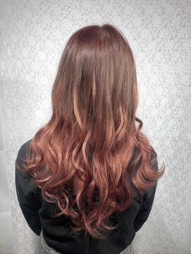 アモル 高田馬場店(Amor) #プルエクステ #グラデーション #高田馬場 #美容室