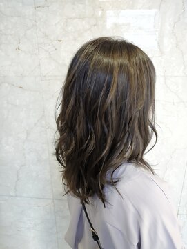 アッシュ 大泉学園店(Ash) 【イルミナカラー】赤み無しツヤ髪グレージュ　Ash大泉学園