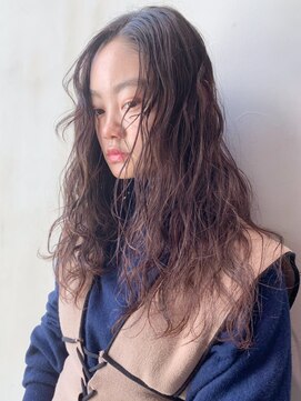 アイティー バイ アルバム 中野店(IT by ALBUM) スパイラルパーマ_ハイライトカラーセミウェットウェーブ_37998