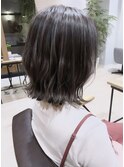 【VERBENA】肩はねボブ×グレージュハイライト