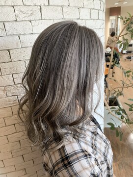 マール(marl) 【marl.】シルバーグレーハイライト