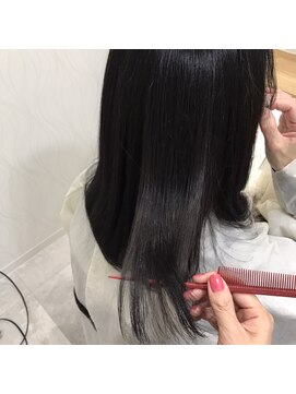 ヘアーカルチャー おゆみ野店(HAIR CULTURE) 髪質改善エステさらさら黒髪暗髪ストレート