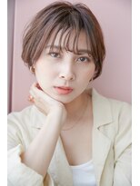 フィガロ ミーナ 東生駒店(FIGARO MINA)&nbsp;ナチュラルショートボブ