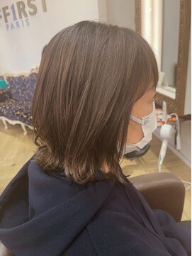 コワファースト 大分(COIFF1RST) スモーキーなグレージュ