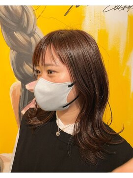 ネウィベルシア 名駅(newi belsia) 軽やかレイヤースタイル