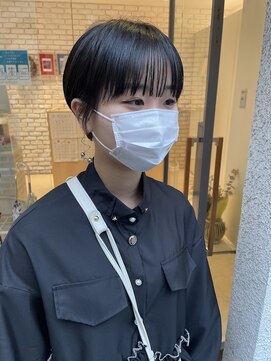 ヘアポケット スタイル店(HAIR POCKET) 丸みのマッシュショート