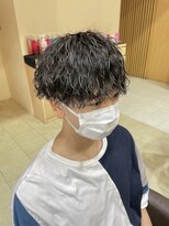 ゼスト 吉祥寺店(ZEST)&nbsp;メンズ人気パーマ　ツイストスパイラル　島田優斗