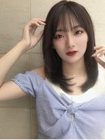 エアー 銀座タワー(AIR)&nbsp;ナチュラル/くびれレイヤー/小顔　　【榛葉】