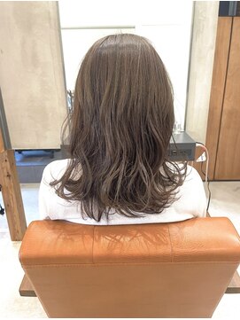 ジールサロン 学園の森店(ZEALSALON) 韓国風ミディアムレイヤー
