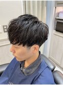 ナチュラルマッシュヘア