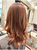 #前髪カタログ #インナーグレージュ #ピンクベージュ