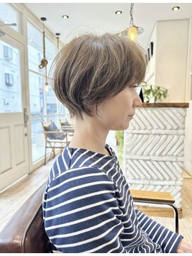 アデプト 綾瀬店(adept) 20代、30代大人ナチュラルショート/大人ショート/小顔ショート