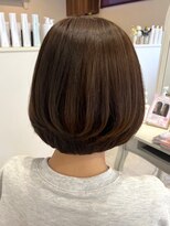 ルポン(Lepont)&nbsp;蒲郡ヘアカラー/アッシュブラウン/ボブ/透明感カラー/髪質改善