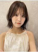 韓国ボブ くびれボブ 切りっぱなしボブ 額下ボブ A0819 表参道