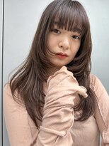 ラグゼ(Luxe)&nbsp;小顔レイヤースタイル【Luxe鹿田優太】似合わせカット