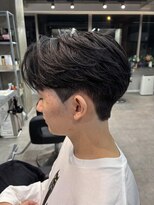 ミューバイケンジ(miu by KENJE)&nbsp;miu&宇都宮良太　メンズ韓国風センターパート