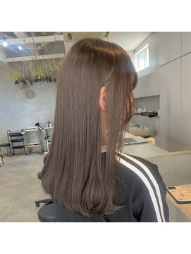 ミント(mint) 【初カラーオススメ!ブリーチなしで透明感オリーブベージュ*】